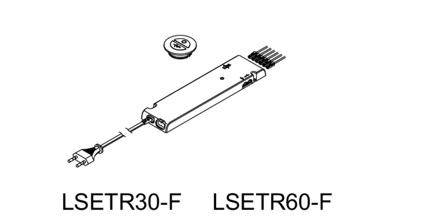 Kuchen herrmann LED-Startset mit runder Emotion Funk-Fernbedienung, bestehend aus: LSETR30-F 2