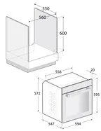 Kuchen herrmann BEKO Einbauherd BBUM113N1X mit Hydrolyse  Edelstahl BBUM113N1X 2