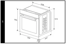 Kuchen herrmann BEKO Einbaubackofen BBIM174N0BE mit Hydrolyse BBIM174N0BE 1